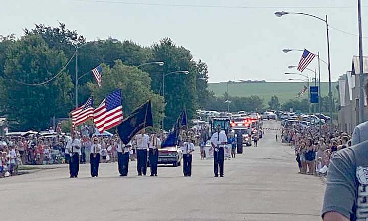 Parade, Indepedence Day, America, Platte Center, 4th of July