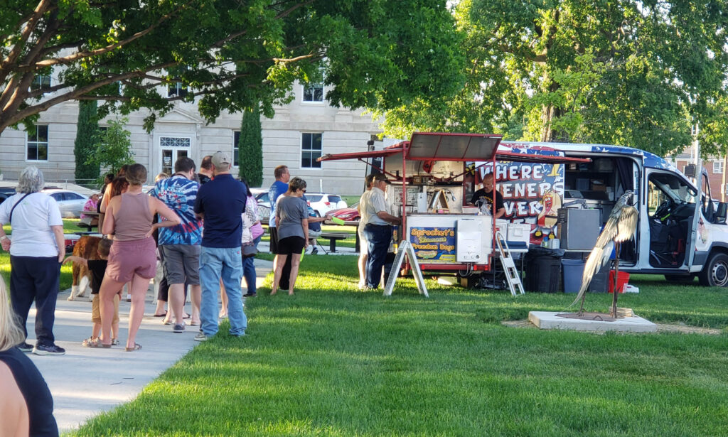 Trackside District food truck at Beats & Eats